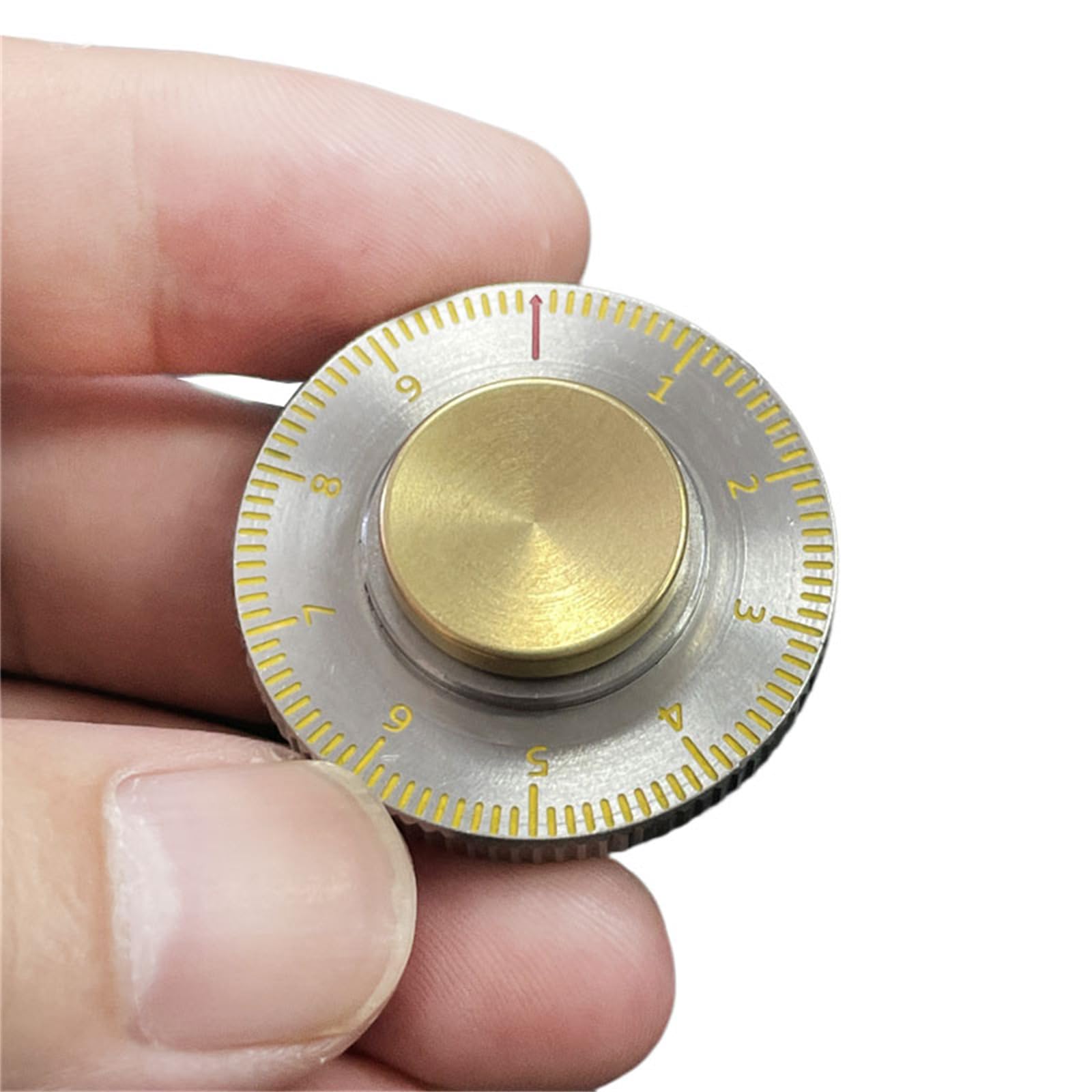 Amazon | クリエイティブなダイヤルデザイン Fidget Toysステンレス鋼